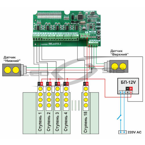лестничный контроллер ls серии 18 Лестничный контроллер LS серии 18