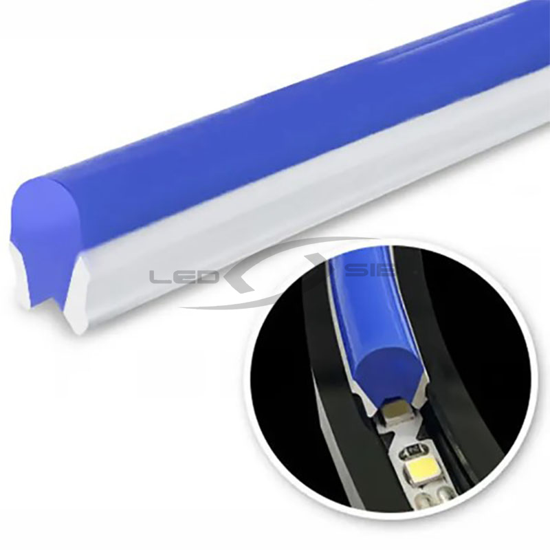 НЕОН 2.0 LS Светорассеивающая силиконовая оболочка 8x10 мм (продажа кратно 1м) (катушка 100 м.)