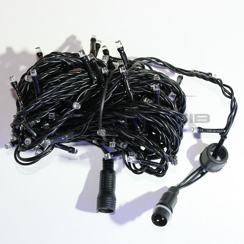 гирлянда сд. нить ls каждый 5led flash 10м ac24v, 7w, 100led, ip44 провод pvc 2мм,стыкует(без блока) Гирлянда сд. нить LS каждый 5LED flash 10м AC24V, 7W, 100led, IP44 провод PVC 2мм,стыкует(без блока)