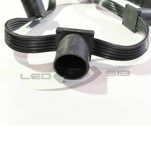 белт-лайт ls гибкий проводящий шлейф пятижильный е27 220v шаг 20см (катушка 100м), черный ip65 Белт-лайт LS гибкий проводящий шлейф пятижильный Е27 220V шаг 20см (катушка 100м), черный IP65
