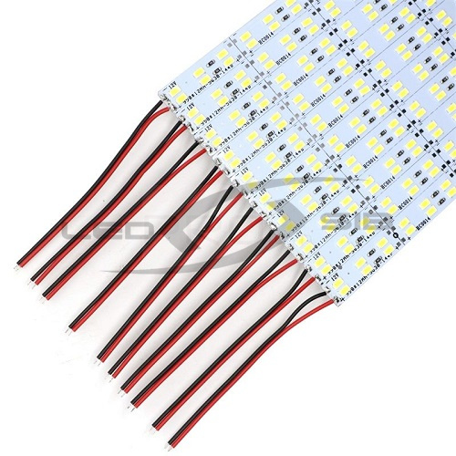 Светодиодная линейка LS 2 ряда SMD 5730/144 LED, MAX 18W, 990х25х2мм, 12V, IP33, 2880Lm