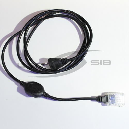 Сетевой шнур LS к дюралайту (плоский 1,5 м) ip 67