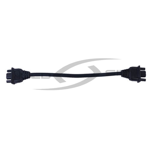 Коннектор шинопровода гибкий  FC-1В-TL черный серии TOP-LINE IN HOME