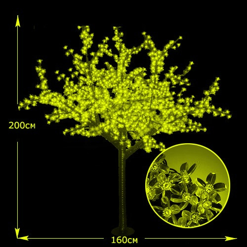 сд дерево "сакура" ls 1600мм-2000мм 864led sj-yhs-b004 СД дерево "Сакура" LS 1600мм-2000мм 864Led SJ-YHS-B004