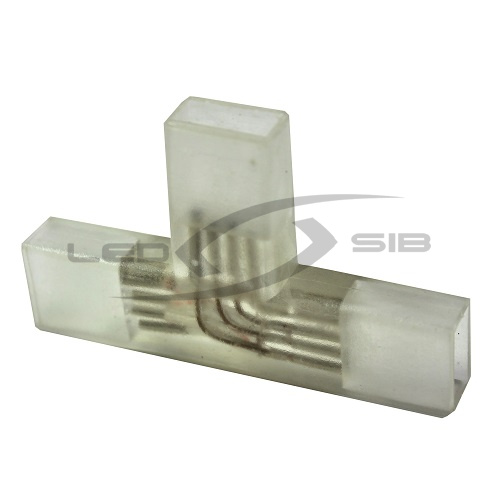 Коннектор Т- образный LS для СД ленты SMD 5050 220V RGB (без иглы) 4PIN