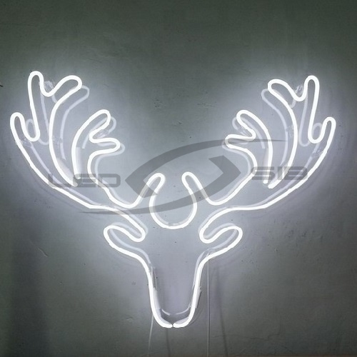 Светодиодная голова оленя LS Neo-Flex 220V длина 410 мм, ширина 280 мм