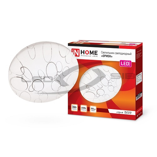 светильник cд deco 21w 4000к 1400lm 350мм орион in home Светильник cд DECO 21W 4000К 1400Lm 350мм ОРИОН IN HOME