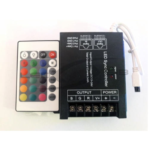 RGB-контроллер LS IR 24key controller ZS-SZ600-IR24 18 А (по 6 А*3 канала)