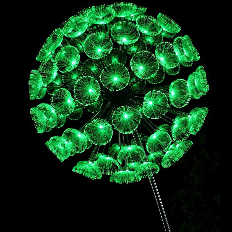 светодиодный одуванчик ls 3500мм d1200мм 12/220v (оптоволокно) ful color Светодиодный Одуванчик LS 3500мм D1200мм 12/220V (Оптоволокно) FUL COLOR