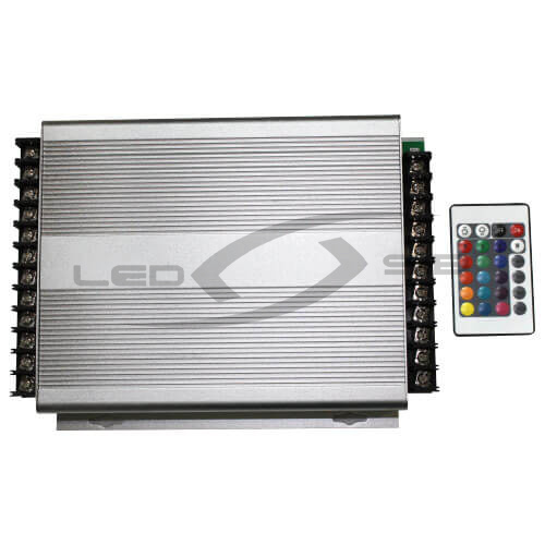 RGB Контроллер LS серии FC-L3B-I24Q 1440-2880W 260х180х50мм 3 канала по 40А (120А) DC12-24V