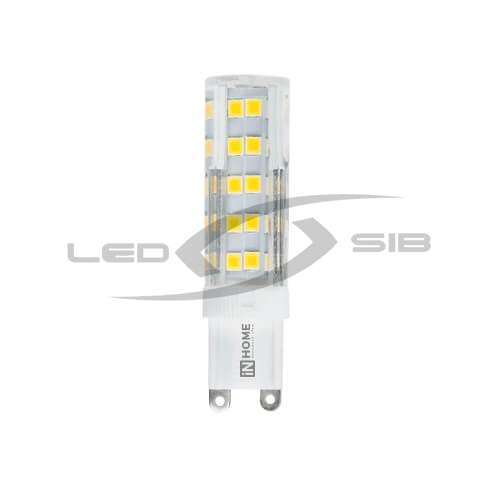 Лампа сд LED-JCD 5W 230V G9 480Lm IN HOME
