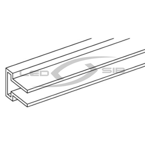 алюминиевый профиль  kg-090 , 2000х13х10 мм      Алюминиевый профиль  KG-090 , 2000х13х10 мм     