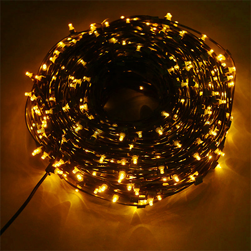 Клип-лайт светодиодный LS катушка 100 м MAX 130W шаг 15 см. 12V  пр. т.зелёный 666 LED IP65 СТАТИКА