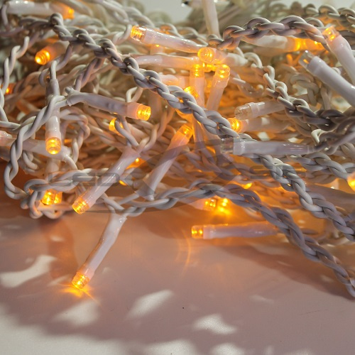 дождь светодиодный ls, 20 нитей, 2х1м, 220v, белый пвх провод с контроллером, стык Дождь светодиодный LS, 20 нитей, 2х1м, 220V, белый ПВХ провод с контроллером, стык