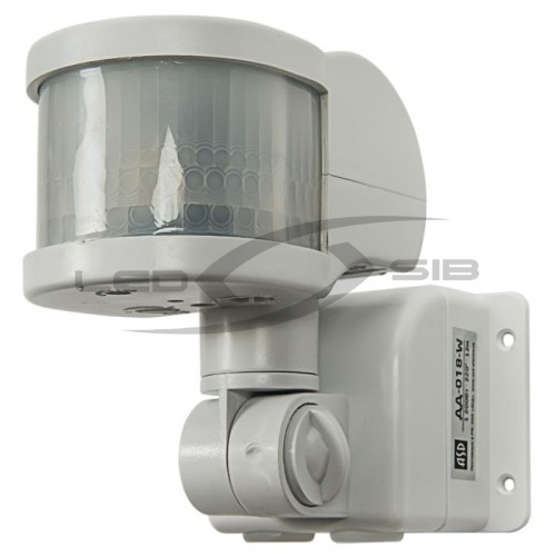 Датчик движения инфракрасный ДД-018 1200W 220гр.12м IP44