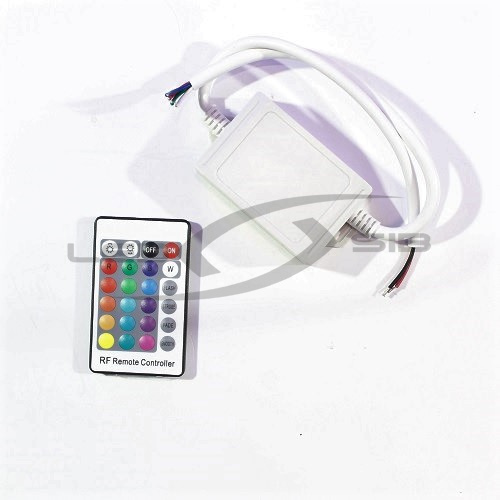 контроллер ls rgb 144-288w 12 ампер rf пульт 24 кнопки ip 65 dc12-24v Контроллер LS RGB 144-288W 12 ампер RF пульт 24 кнопки IP 65 DC12-24V