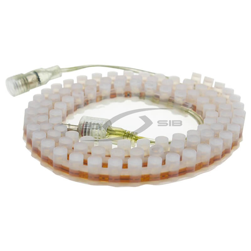 Светодиодная лента LS DIP-LED96LED/m, 12V, IP67, LUX (белая основа) 960 мм, c коннектором ПАПА, МАМА