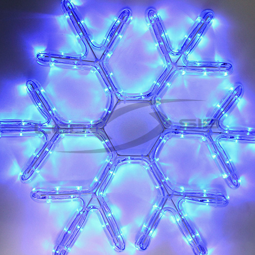 снежинка led ls на металлическом каркасе, 38 см, с контроллером 220v Снежинка LED LS на металлическом каркасе, 38 см, с контроллером 220V