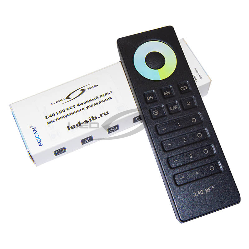 Сенсорный ССТ пульт 2,4G на 4 зоны