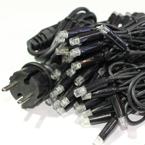 гирлянда (световая завеса) ls led 2х1,5м ip54 провод черный, каучук Гирлянда (световая завеса) LS LED 2х1,5м IP54 провод черный, каучук